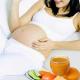 Dieta di scarico durante la gravidanza